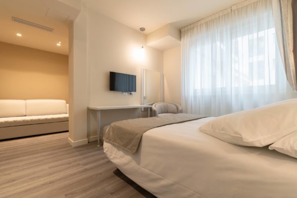 Chambre double + canapé convertible / 2 pers