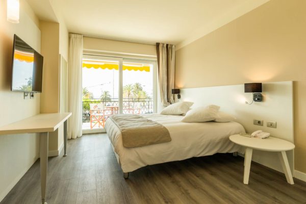Chambre double 2 pers Terrasse vue mer